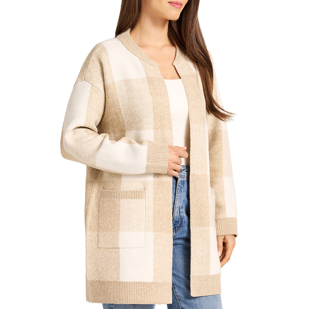 Matty M Suéter para Dama Café Mediana