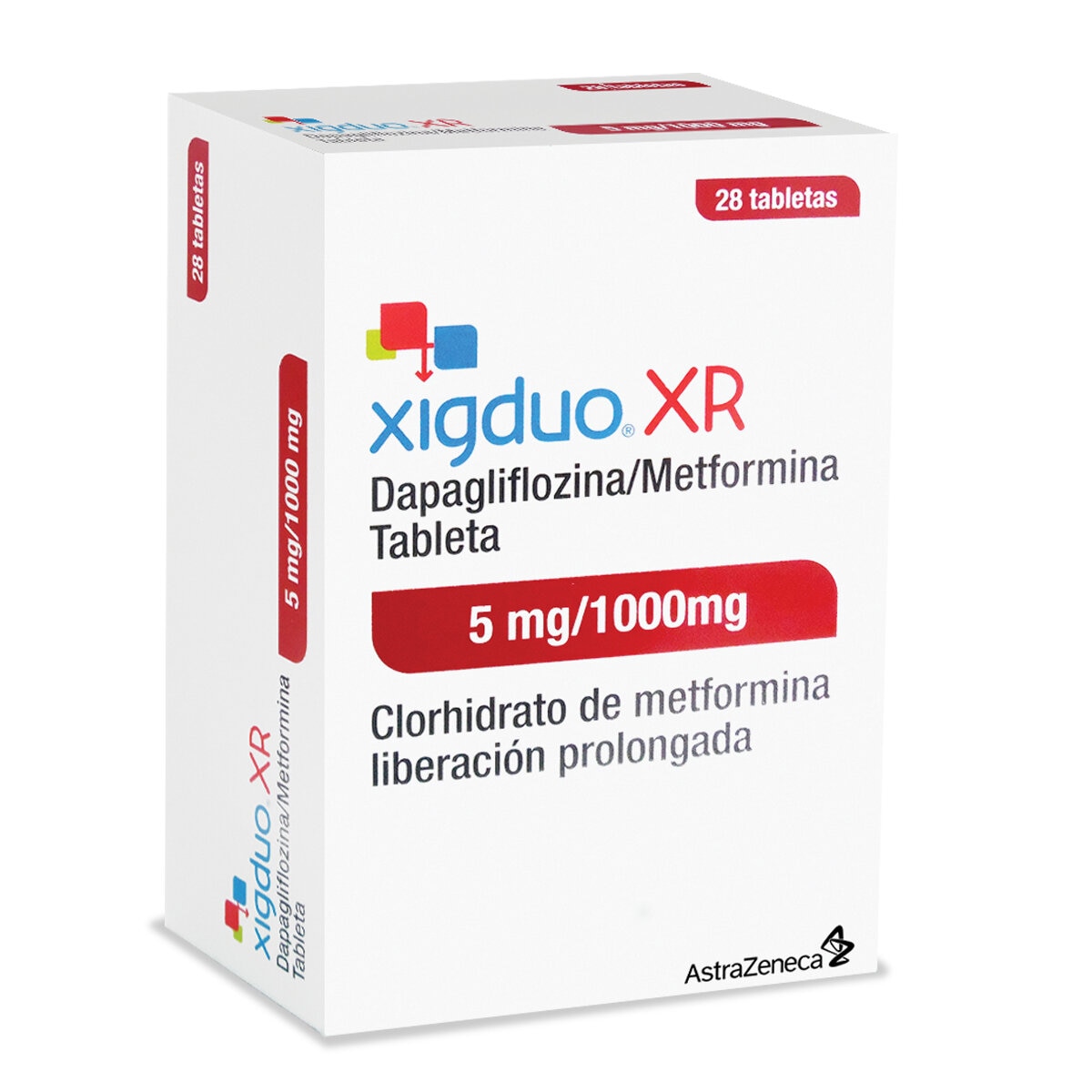 Xigduo XR 5 1000 mg 28 Tabletas