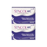 Syncol Max 2 Cajas con 12 Comprimidos c/u Paracetamol 650mg, Cafeína 60mg y Pirilamina 15mg