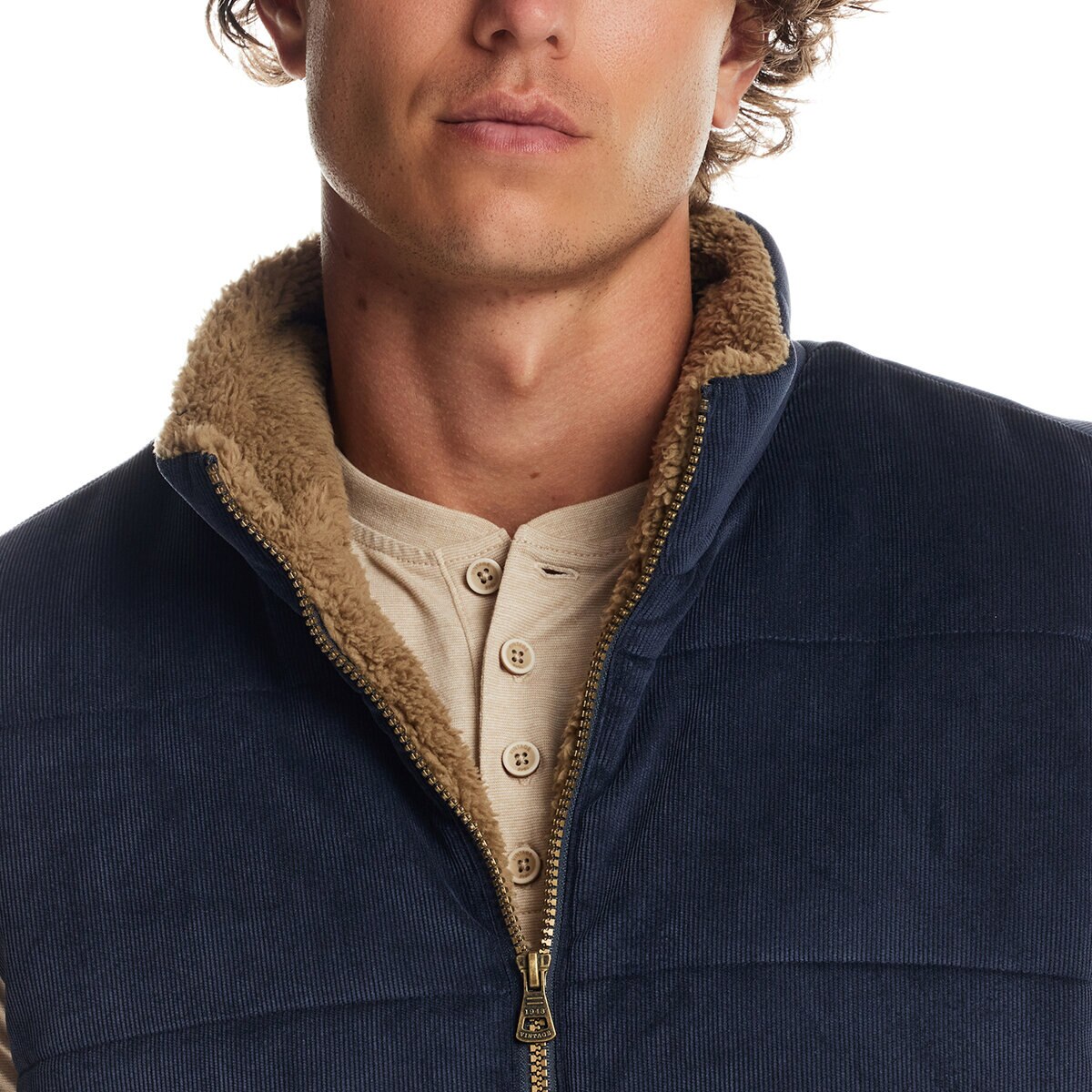 Weatherproof Vintage Chaleco para Caballero Azul Extra Grande Weatherproof Vintage Chaleco para Caballero Azul Extra Grande