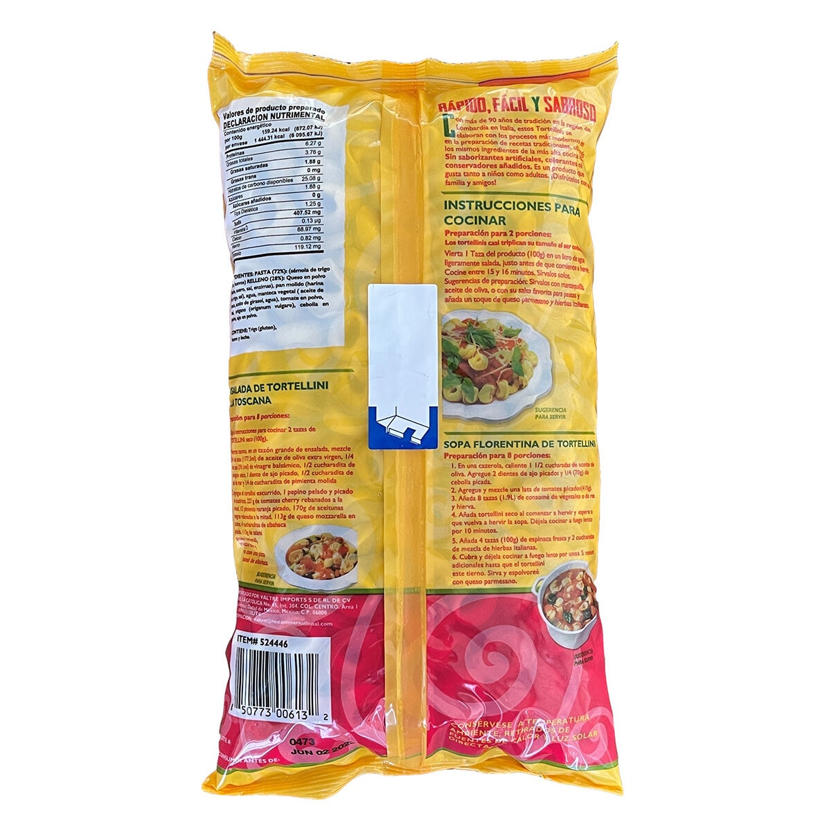 Food With Purpose Tortellini a la Napolitana 907 gr