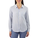 Jachs Girlfriend Blusa para Dama Azul Grande