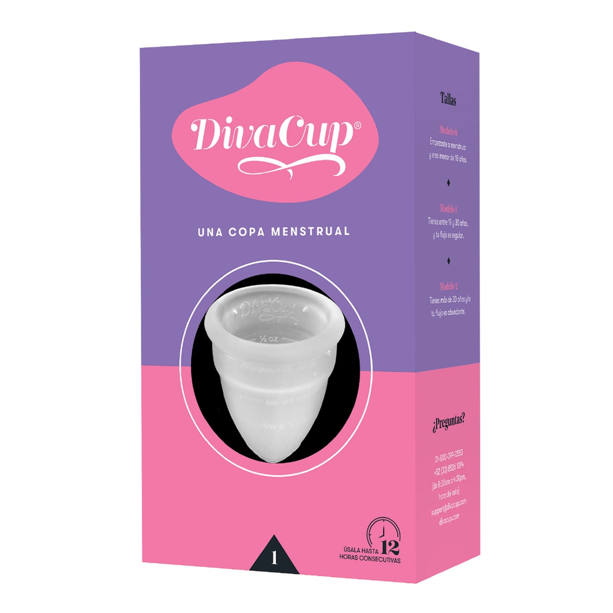 Diva Cup Copa Menstrual de 18 a 30 Años