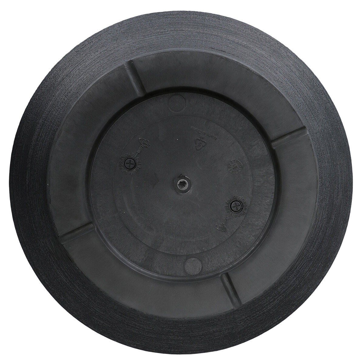 Blaire, Maceta de Resina de 22", Color Gris