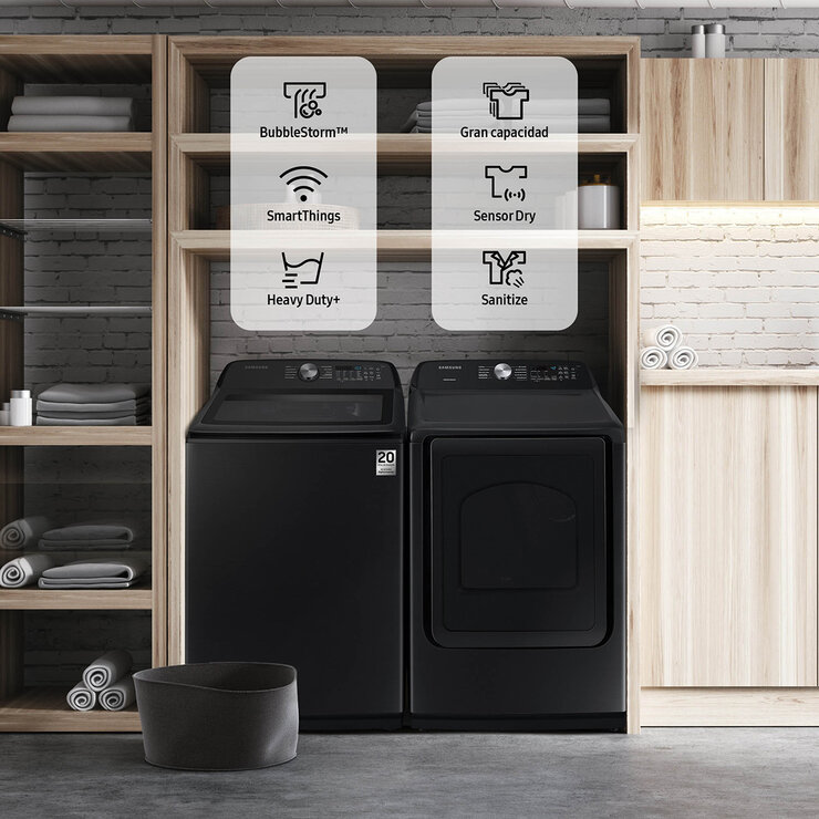 Samsung Combo de Lavado de Gas 28/24 Kg