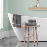 Purely Indulgent Juego de 4 Toallas Gris