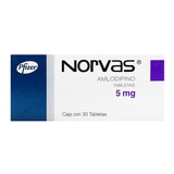 Norvas 5mg 30 Tabletas