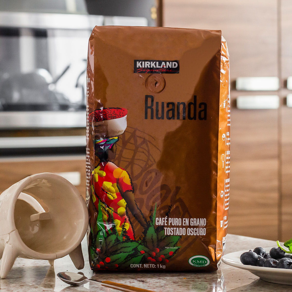 Kirkland Signature Ruanda Café en Grano 1 kg