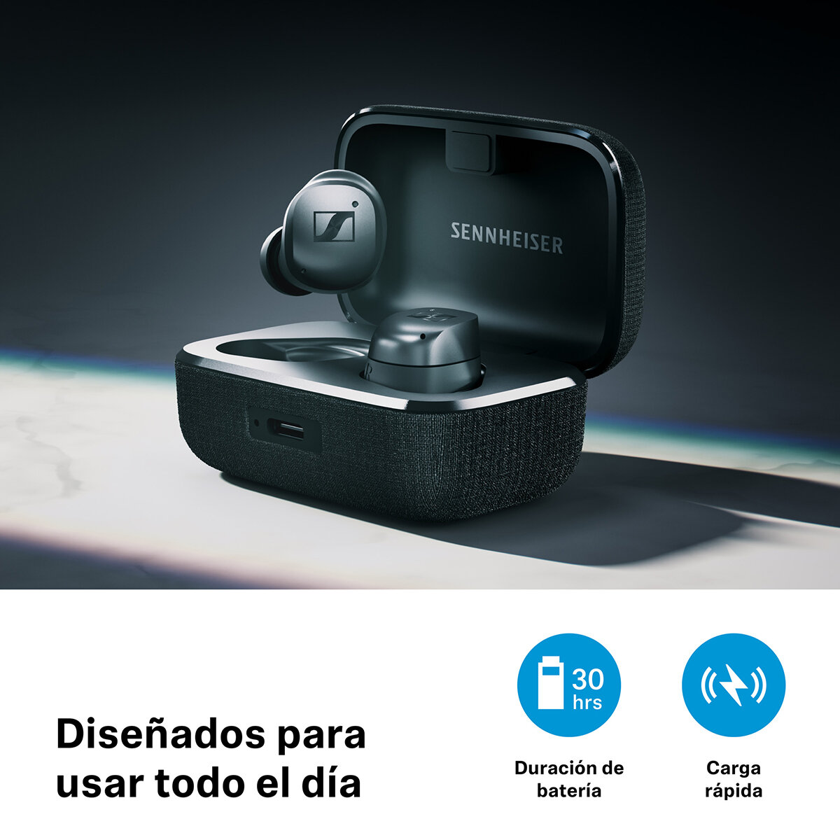 Sennheiser Momentum True Wireless 4 Audífonos Bluetooth Grafito