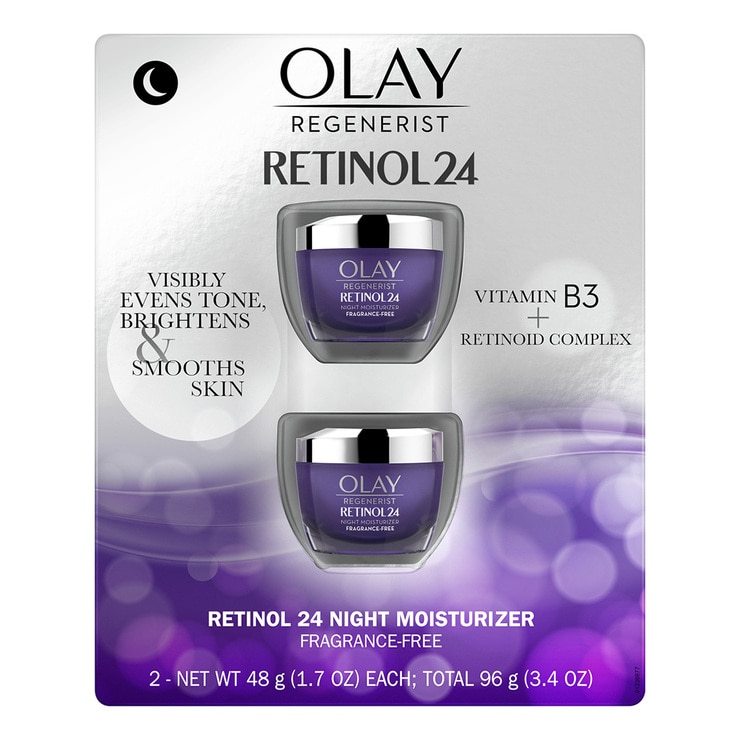 Crema Facial de Noche, Olay Regenerist Retinol, 2 piezas Costco México