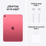 Apple iPad 10.9" Wifi 256 GB Rosa (10ma Generación) 