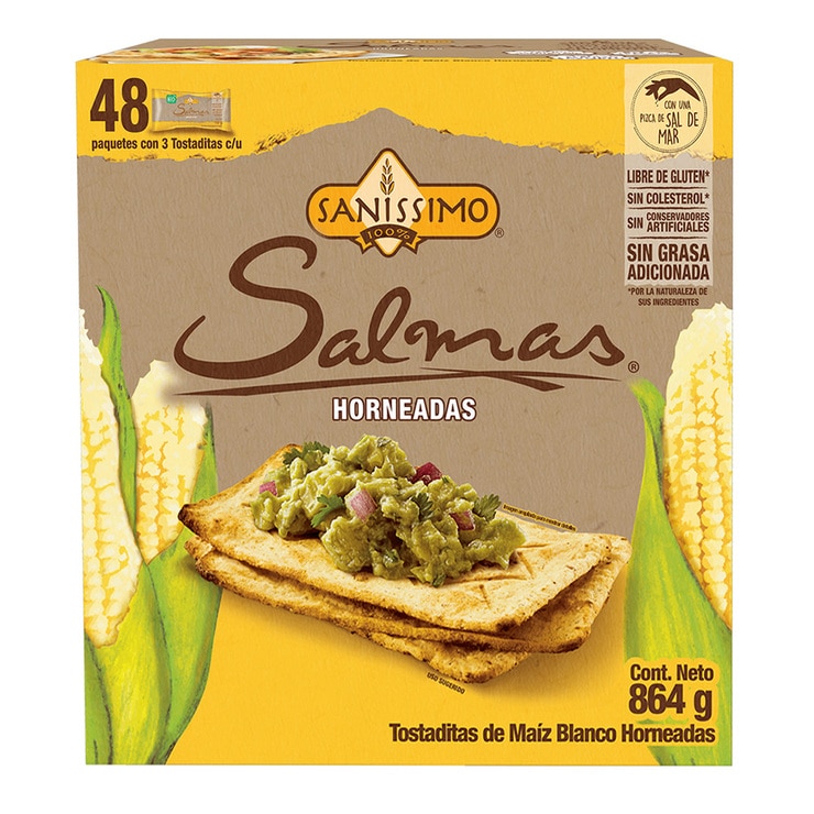Galletas Salmas Sanissimo 48 piezas Costco México