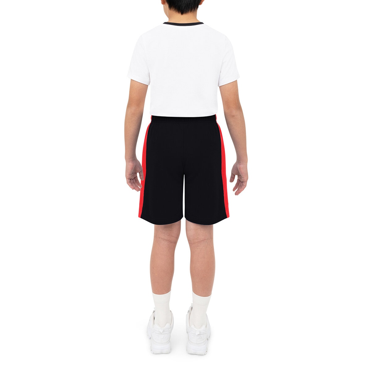 FILA Shorts 2 piezas para Niños Rojo / Negro 18 / 20 Años