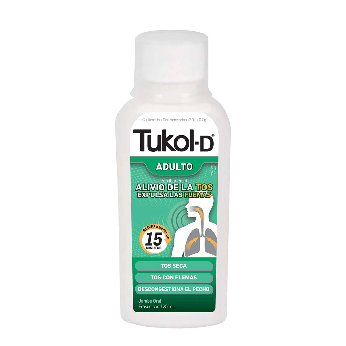 Tukol-D Jarabe para la tos 125ml Adulto