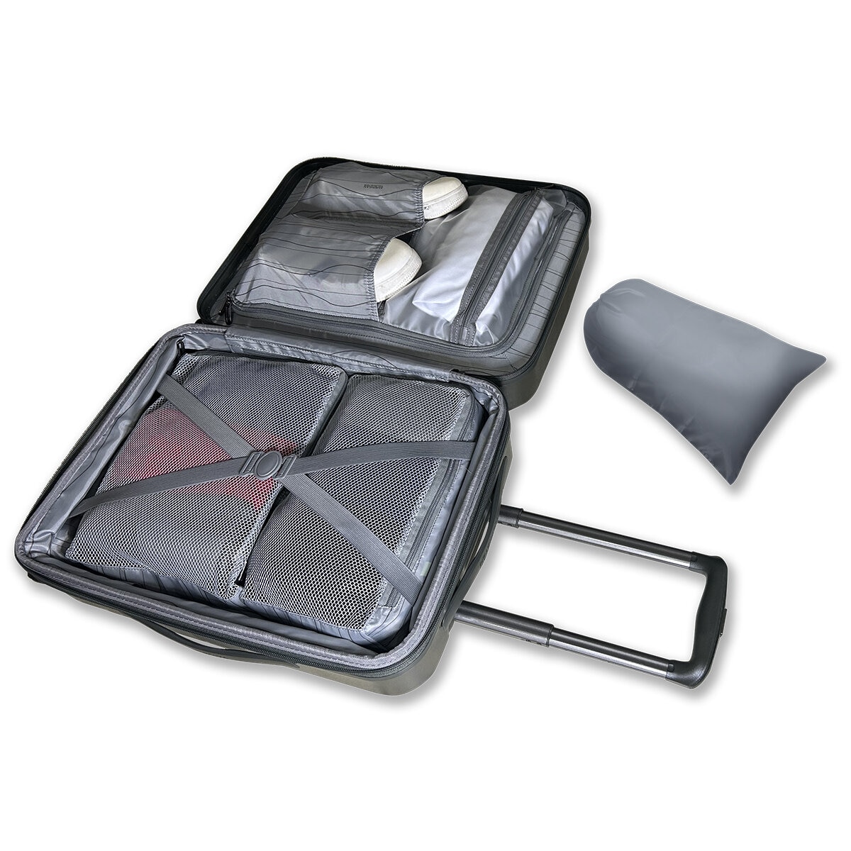 American Tourister Set de 3 Maletas Air Ride Gris