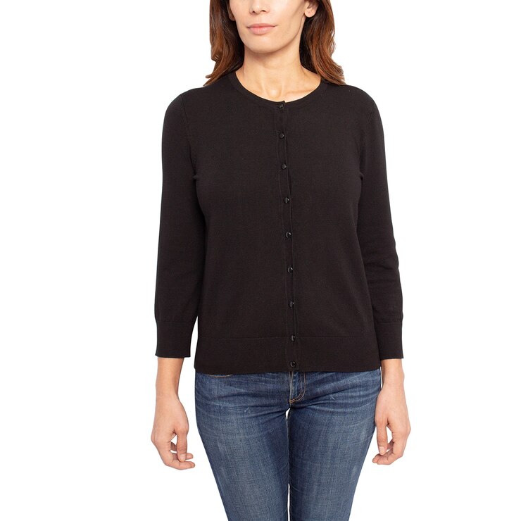 Cable & Gauge, cárdigan, negro, mediana Costco México