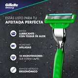 Gillette Repuestos Para Afeitar Mach3 Sensitive 20 pzas