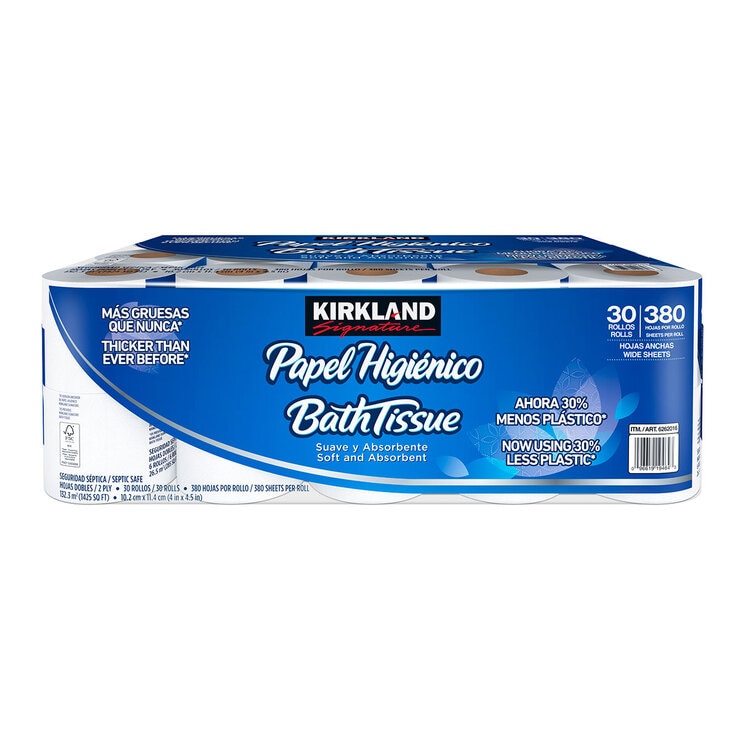 Montañas climáticas Odia Costoso Kirkland Signature Papel Higiénico 30 pzas | Costco México