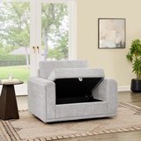 Thomasville, Sillón Giratorio Extragrande con Almacenamiento