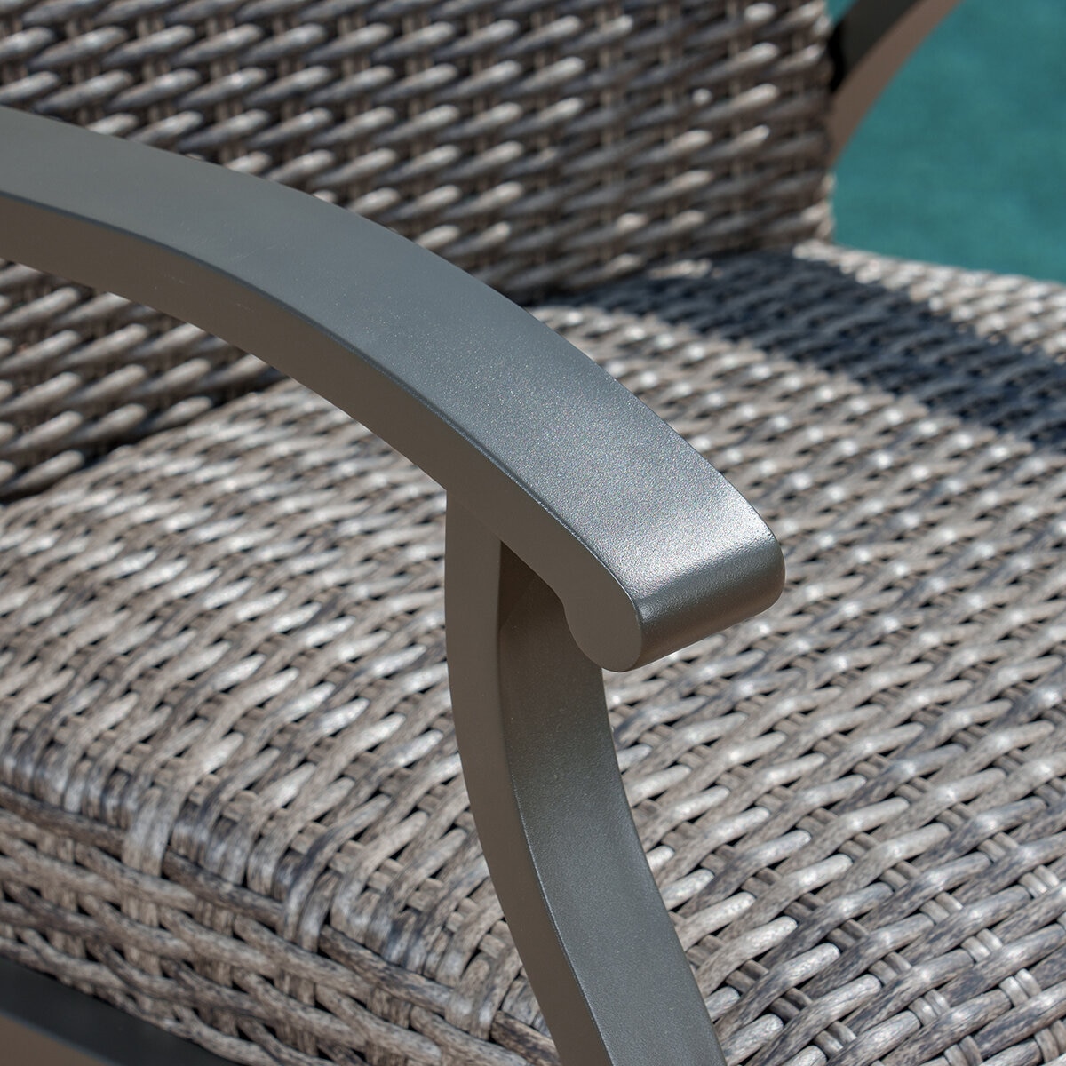 SunVilla, Cobalt Juego de Comedor Alto de 5 Piezas