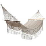 Arte Mayab, Hamaca Catre Modelo Eden, Color Beige