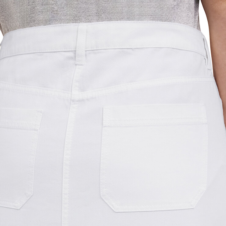 Wrangler Falda de Mezclilla para Dama Blanco 10