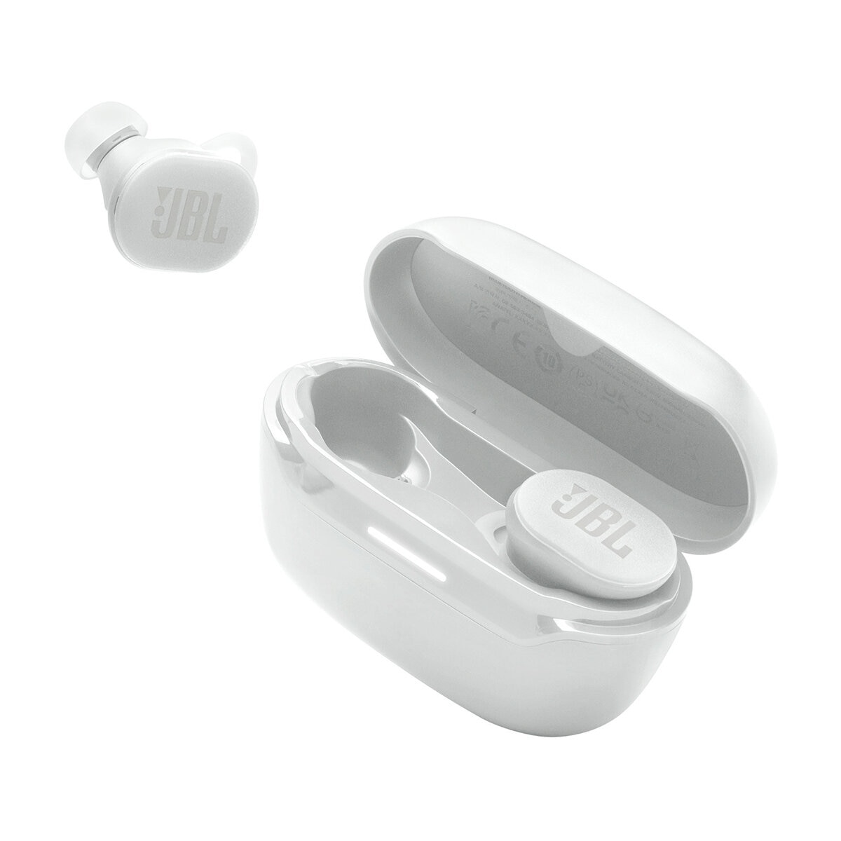 JBL Bundle Endurance Race 2 Audífonos Inalámbricos Blanco + Clip 5 Bocina Bluetooth
