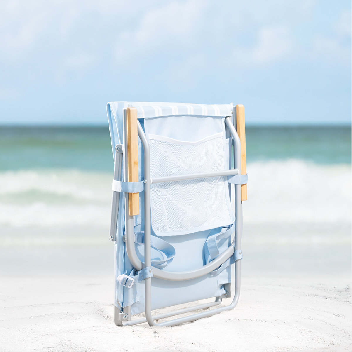 Westfield Camastro de Playa con Apoyabrazos de Bambú