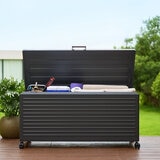 Mirador, Caja de Almacenamiento de Aluminio con Capacidad de 776L