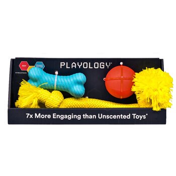 Playology Juguetes para Perro 3 pzas
