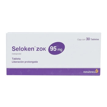 Seloken Zok 95mg 30 Grageas Seloken Zok 95mg 30 Grageas