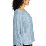 Boston Traders Blusa para Dama Azul Extra Chica Boston Traders Blusa para Dama Azul Extra Chica