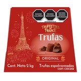 Truffettes de France Trufas Espolvoreadas con Cocoa 2 pzas de 1 kg