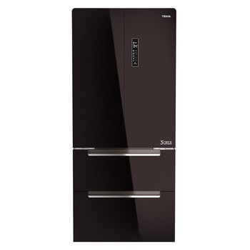 Refrigerador 20' Teka French Door, color negro