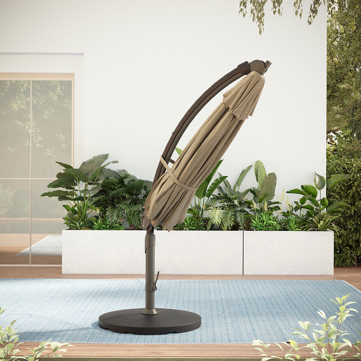 Seasons Sentry, Sombrilla Redonda en Voladizo de 3.5 m