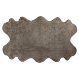 Mon Chateau Luxury Collection Tapete de Pelo Sintético 180cm x 110cm, Café