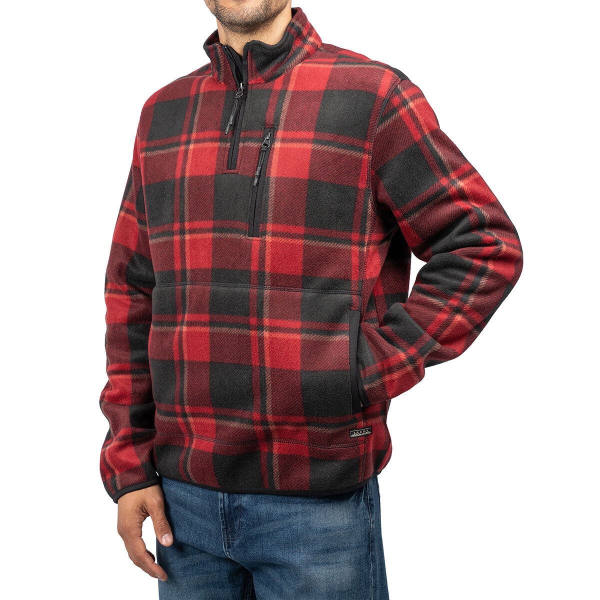 Jachs Sudadera tipo chamarra para Caballero Varias Tallas y Colores