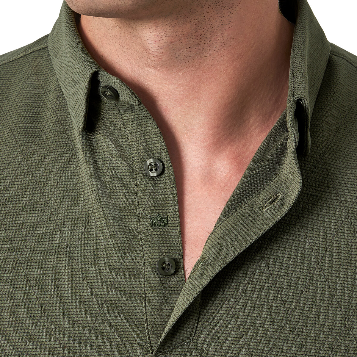 Modern Ambition Polo para Caballero Verde Extra Grande