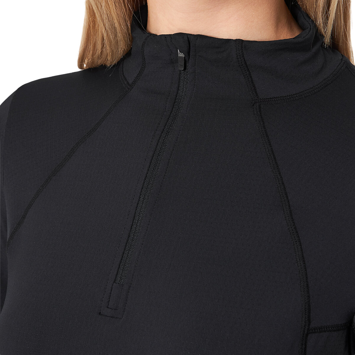 Mondetta Sudadera para Dama Negro Extra Chica