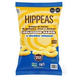 Hippeas Botana de Garbanzo Arroz y Chicharo Sabor Queso Cheddar Intenso 454 g