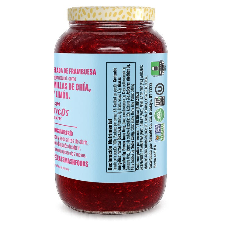 Smash Foods Mermelada de Frambuesa 850 g Smash Foods Mermelada de Frambuesa 850 g