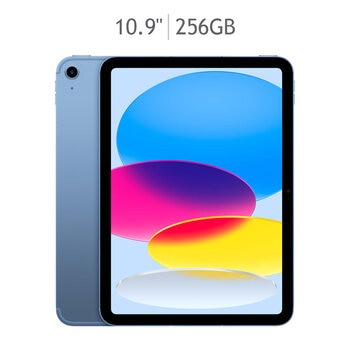 Apple iPad 10.9" Wi‑Fi + Celular 256GB Azul (Décima Generación)