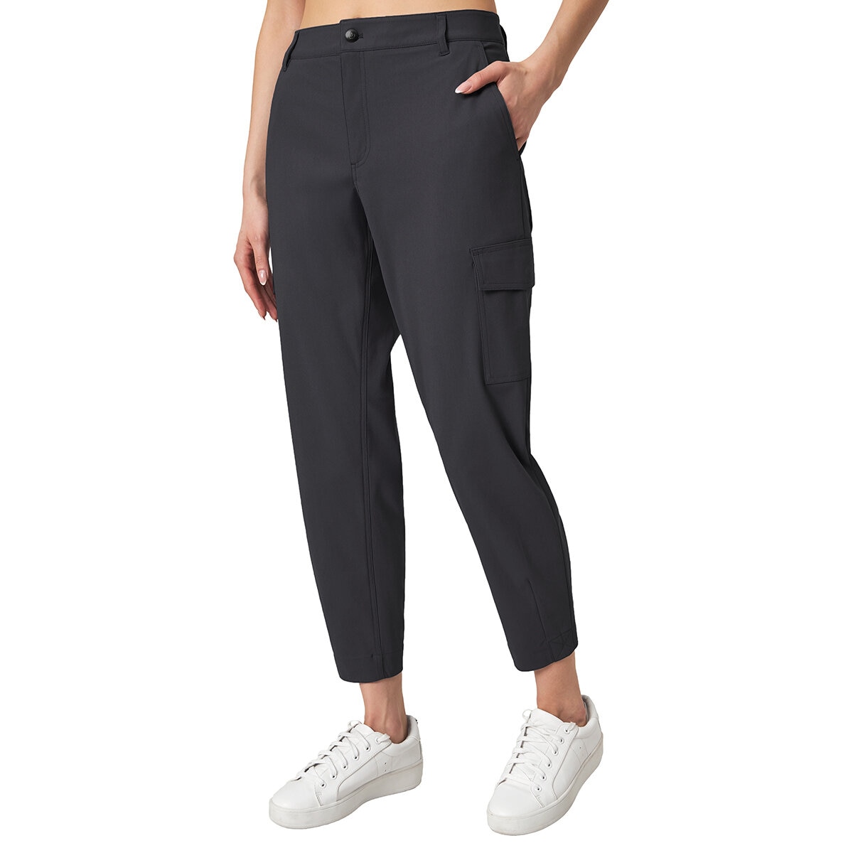 Modern Ambition Pantalones tipo Jogger para Dama Negro 6