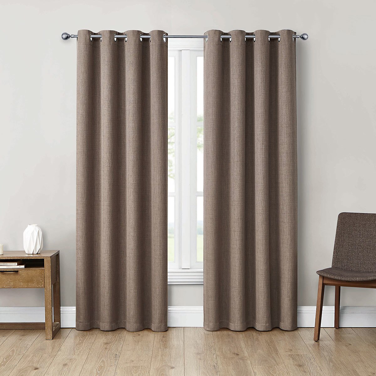 Eclipse, Cortinas Blackout, 2 piezas, café Costco México