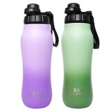 APAA Juego de 2 Botellas Purificadoras de Agua de 710ml + Accesorios