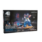 4D Build, Kit de Rompecabezas 3D - Transformers Optimus Prime con Camión y Luces LED