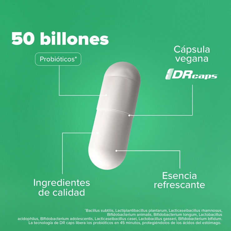 Birdman Probiotic 50 Billones Frasco de 62 Cápsulas