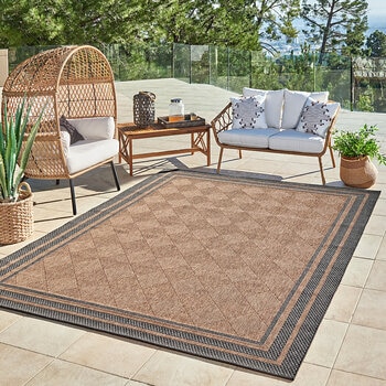 Studio by Brown Jordan Tapete para Interior o Exterior 238cm x 304cm 
