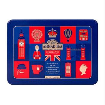 Ahmad Tea London Lata con 60 Sobres