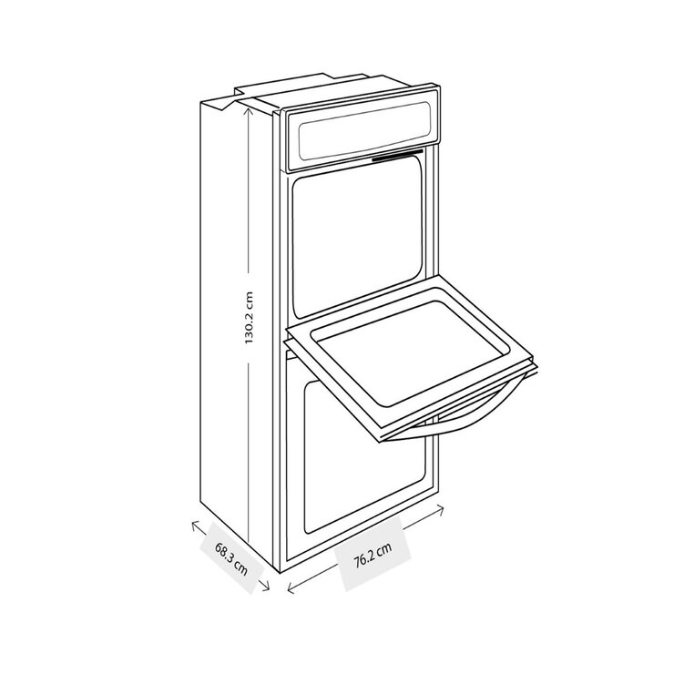 KitchenAid Horno Eléctrico Doble 30"